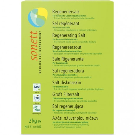 Sare regeneranta pt masina de spalat vase 2kg Sonett