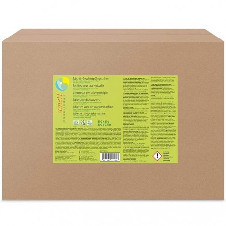 Tablete ecologice pt masina de spalat vase 800buc 16kg Sonett