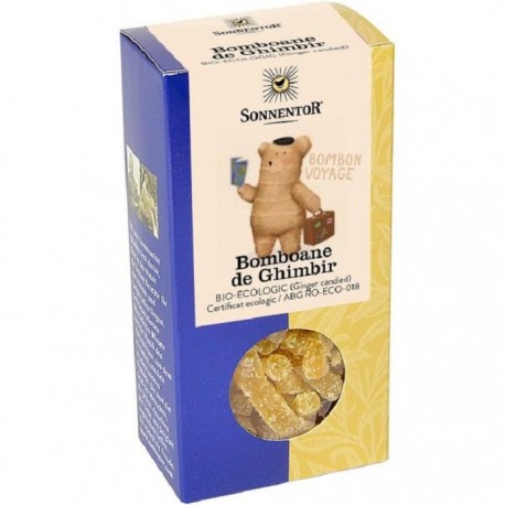 Bomboane de ghimbir bio 75g Sonnentor