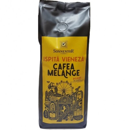 Cafea boabe bio Melange Ispita Vieneza 500g Sonnentor