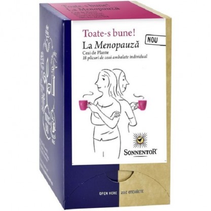 Ceai Toate-s bune. La menopauza bio, 18 plicuri Sonnentor