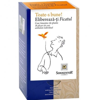 Ceai Toate-s bune. Elibereaza-ti ficatul, bio 18 plicuri Sonnentor