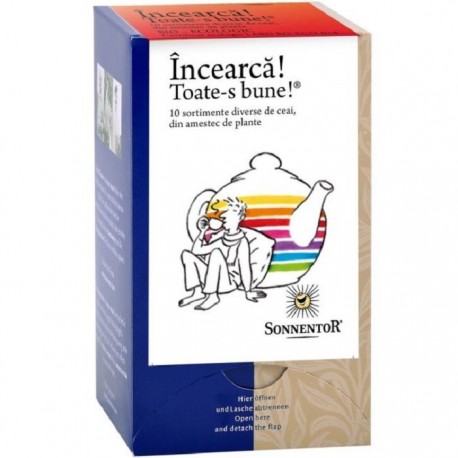 Ceai Incearca Toate-s bune 20 plicuri Sonnentor