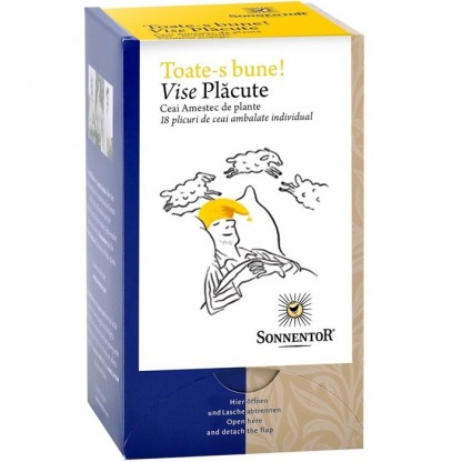Ceai Toate-s bune. Vise placute, bio 18 plicuri Sonnentor