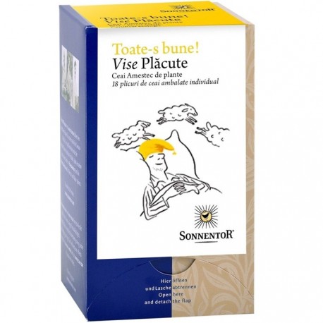 Ceai Toate-s bune. Vise placute, bio 18 plicuri Sonnentor
