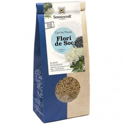 Ceai Flori de Soc bio, maruntite 80g Sonnentor