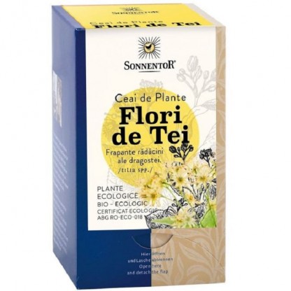 Ceai Flori de tei bio 18 pliculete Sonnentor