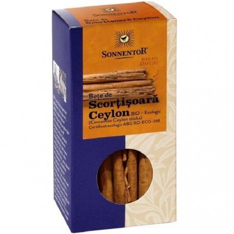 Betisoare de scortisoara Ceylon bio 6 buc Sonnentor