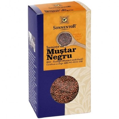 Seminte de mustar negru bio 80g Sonnentor