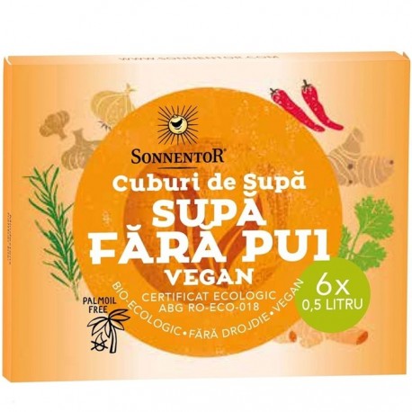 Cub supa Fara pui (picant) bio Vegan 60g Sonnentor 
