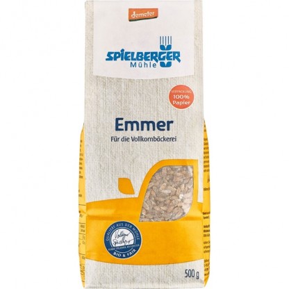 Emmer Grau bio boabe, Demeter 500g Spielberger