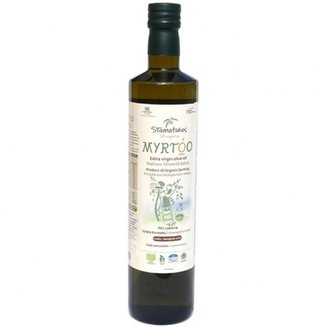 Ulei de masline extravirgin Myrtoo bio 750ml Stamatakos Grecia
