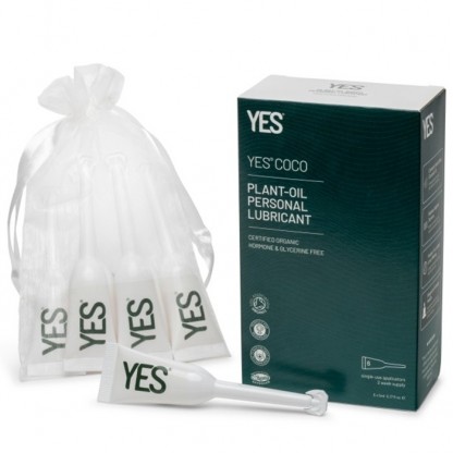 Lubrifiant organic pe baza de ulei, cu aplicator 6x5ml Yes Organic