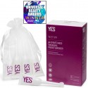 Gel vaginal hidratant cu aplicator, fara hormoni 6x5ml Yes Organic