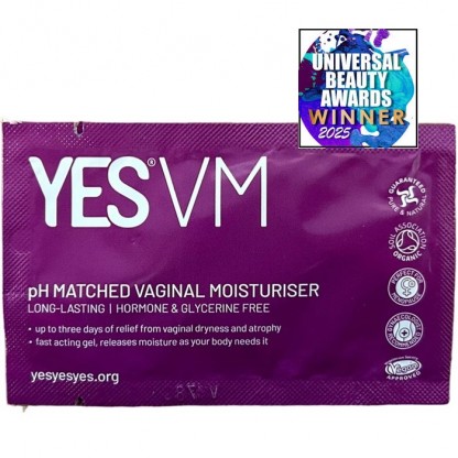 Gel hidratant intim organic, plic 7 ml Yes Organic