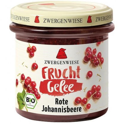 Jeleu de coacaz rosu bio, fara gluten 160g Zwergenwiese