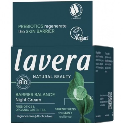 Crema de noapte cu prebiotice Barrier Balance 50ml Lavera