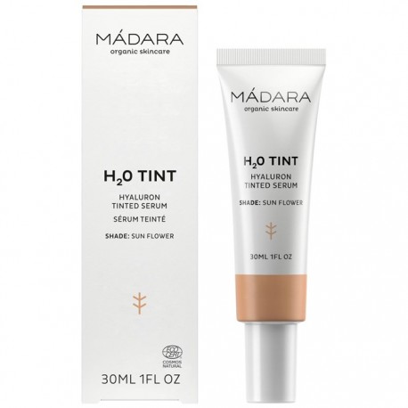 Ser nuantator H2O Tint Hyaluron 3 Sun Flower 30ml Madara Organic