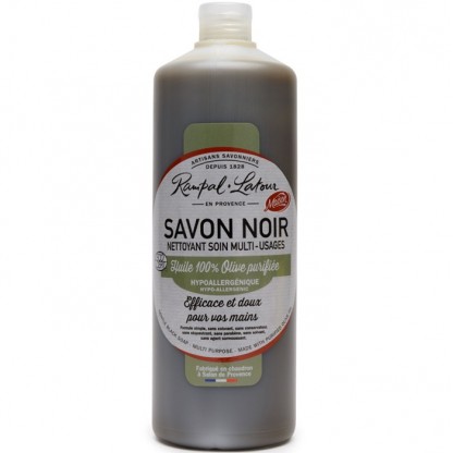 Savon Noir hipoalergenic concentrat, natural pentru toate suprafetele 1000ml Rampal Latour