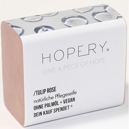 Sapun natural tulip rose 100g Hopery Vegan