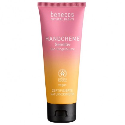 Crema de maini cu galbenele Sensitiv 75ml Benecos