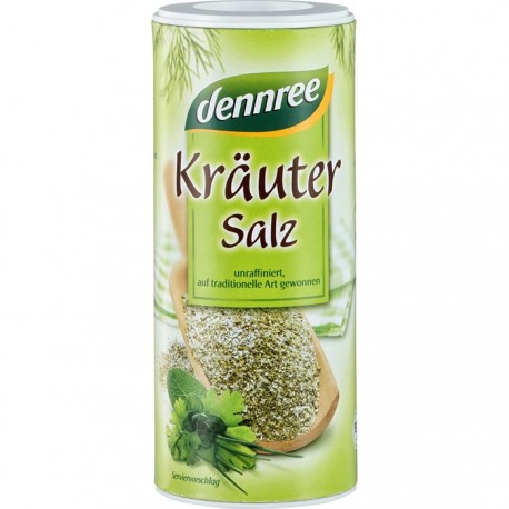 Sare neiodata cu plante aromatice bio 160g Dennree