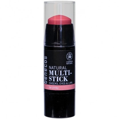 Fard, ruj si blush multi-stick natural Be Pinky 4,8g Benecos