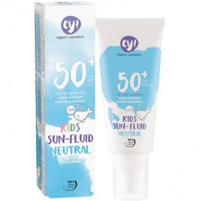 Spray bio protectie solara Bebe si Copii FPS 50+ piele foarte sensibila, fara parfum 100ml ey! Eco Cosmetics