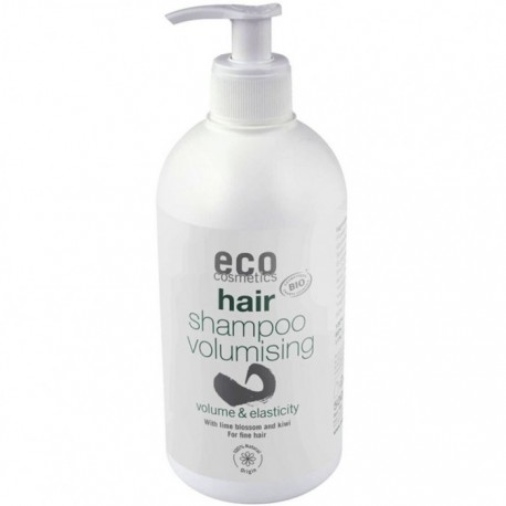 Sampon bio pentru volum cu kiwi si lime, family size 500ml Eco Cosmetics