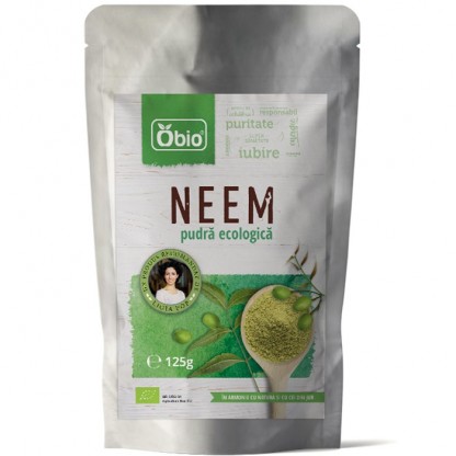 Neem pudra bio 125g Obio