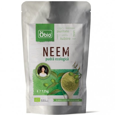 Neem pudra bio 125g Obio