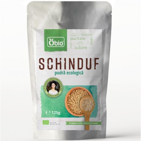 Schinduf pudra bio 125g Obio