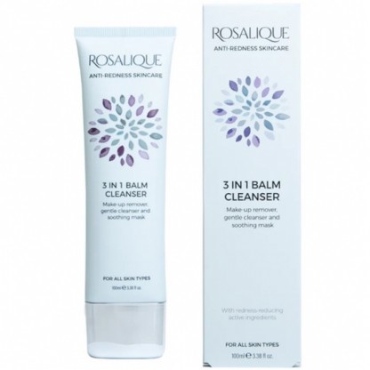 Balsam Cleanser 3 in 1, anti-roseata, rozacee, eczeme 100ml Rosalique