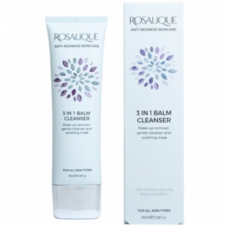 Balsam Cleanser 3 in 1, anti-roseata, rozacee, eczeme 100ml Rosalique