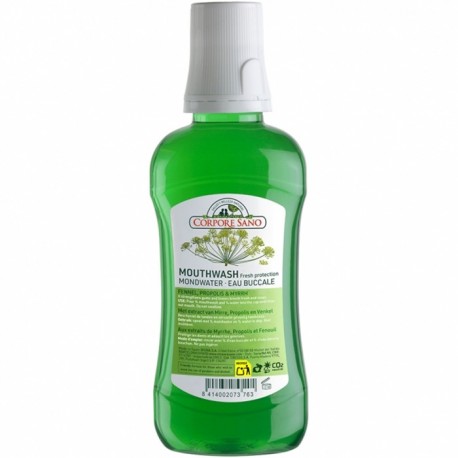 Apa de gura Fresh Protection, cu smirna, propolis si fenicul 250ml Corpore Sano