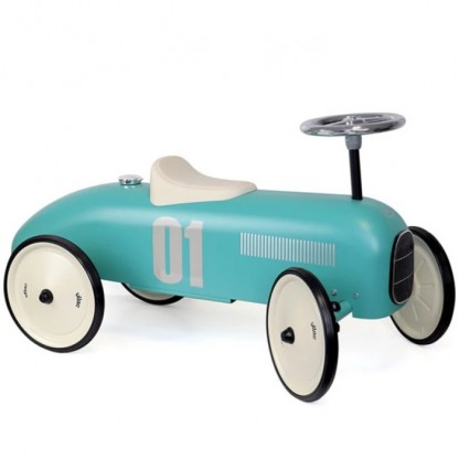 Masinuta Ride-On Metalica Vintage Aqua Blue Vilac