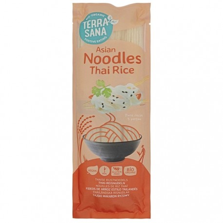 Taitei din orez thailandez bio, fara gluten 250g Terrasana