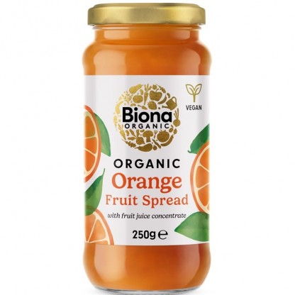 Gem de portocale bio, fara zahar 250g Biona