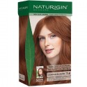 Vopsea de par naturala, permanenta 7.4 Roscat 115ml Naturigin