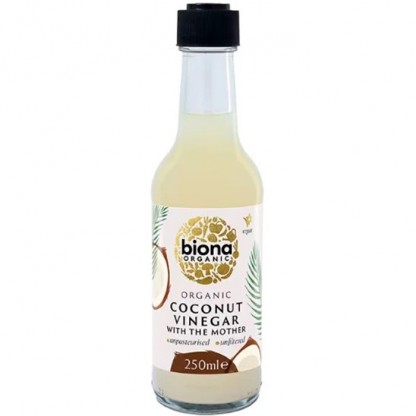 Otet de cocos bio, nefiltrat 250ml Biona