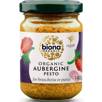 Pesto din vinete bio 140g Biona