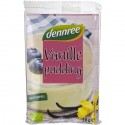 Budinca de vanilie bio, fara gluten 3x38g Dennree