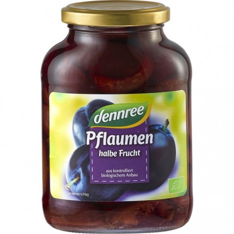Compot de prune bio 540g Dennree