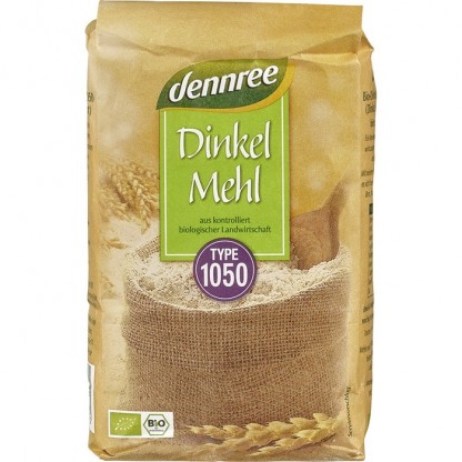 Faina de spelta bio tip 1050 1kg Dennree