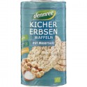 Rondele din naut si orez bio cu sare, fara gluten 100g Dennree