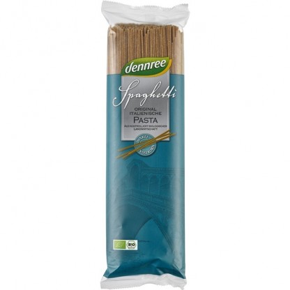 Spaghetti din spelta integrala bio 500g Dennree