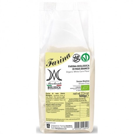Faina alba de malai bio, fara gluten 500g Marchesato