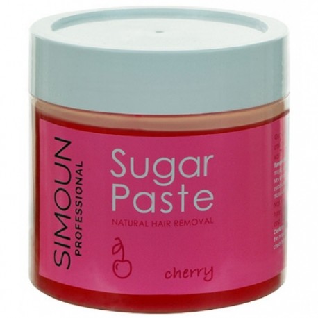 Ceara naturala de zahar pt epilare, aroma cirese 600g Simoun
