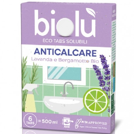 Tablete anticalcar cu lavanda si bergamota, ecologice 6 bucati Biolu