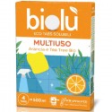 Tablete pt curatat universale cu portocale si arbore de ceai bio 4 bucati Biolu